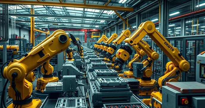 Automação de Fábricas Revoluciona a Indústria Moderna Automação de Fábricas Revoluciona a Indústria Moderna