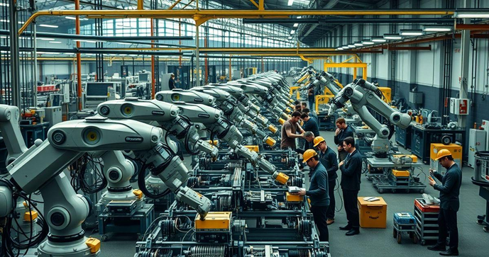 Projetos de Automação Industrial que Transformam a Indústria Moderna Projetos de Automação Industrial que Transformam a Indústria Moderna