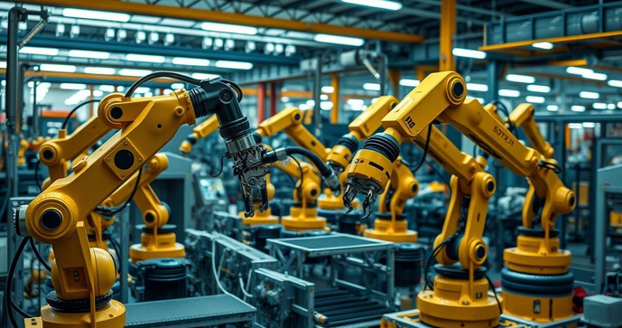 Automação de máquinas e equipamentos: transformando a indústria moderna