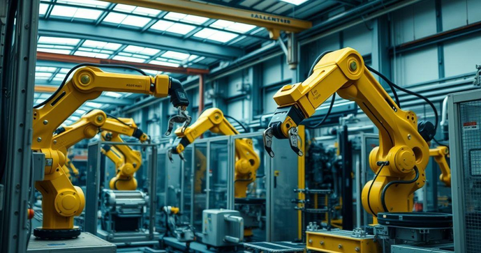 Automação industrial de máquinas transforma processos produtivos