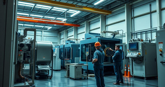 Modernização de equipamentos industriais para aumentar a eficiência