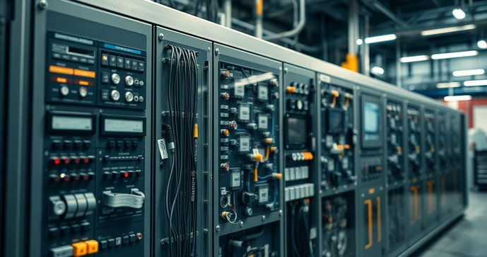 Painel De Automação Industrial: Controle Inteligente De Processos